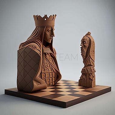 3D model Combo Queen game (STL)